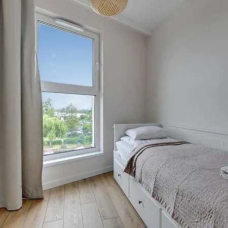 Apartment Blue Mandarin Portovo - Near Marina & Amber Sky Gdansk