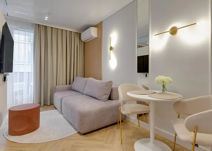 Blue Mandarin Portovo - Near Marina & Amber Sky Apartman