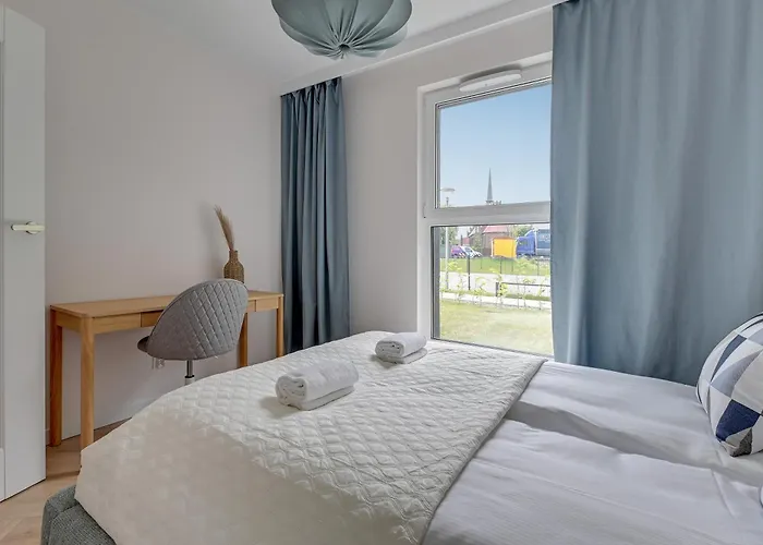 Apartment Blue Mandarin Portovo - Near Marina & Amber Sky Danzig