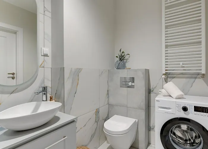 Apartment Blue Mandarin Portovo - Near Marina & Amber Sky Gdansk