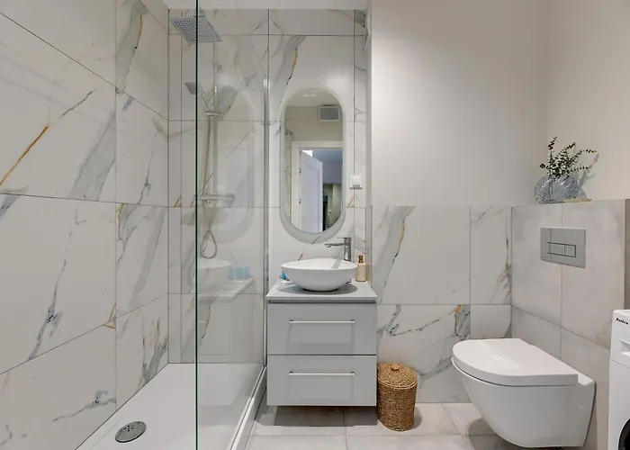 Blue Mandarin Portovo - Near Marina & Amber Sky Apartman