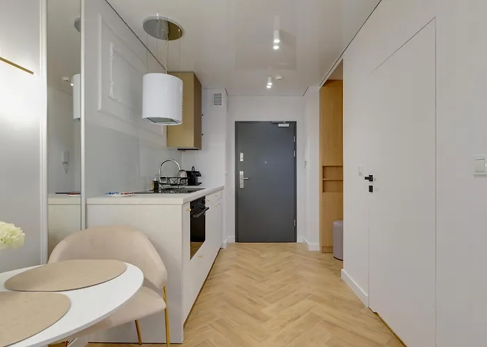 Apartman Blue Mandarin Portovo - Near Marina & Amber Sky Gdańsk